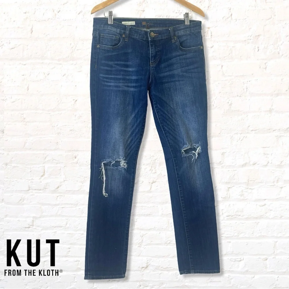 Kut from the Kluth Catherine Slouchy Boyfriend Jean - size 8